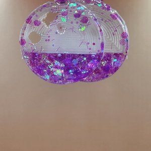 💟💜NEW Purple on Purpose Collection Round Fashion Earrings